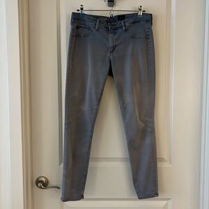 Ag Adriano Goldschmied The Legging Ankle Jeans in Light Gray/Blue